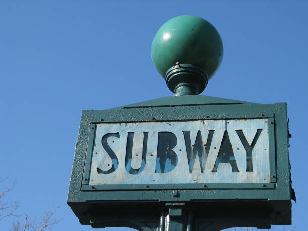 Panneau du métro de New York - Photo