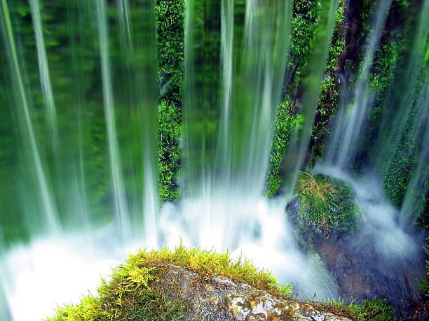 Waterfall stock photo