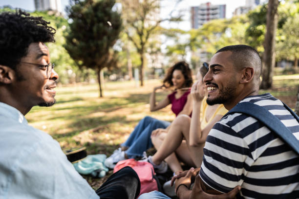 istock Student friends talking at university campus outdoors 1735501026