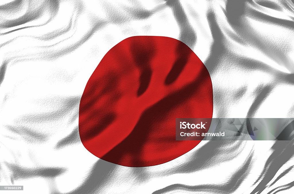 Bandeira do Japão - Foto de stock de Bandeira royalty-free