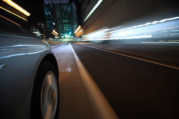 istock Driving in the night city 173550253
