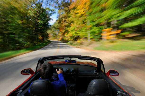 istock Driving on a country road. 173550508