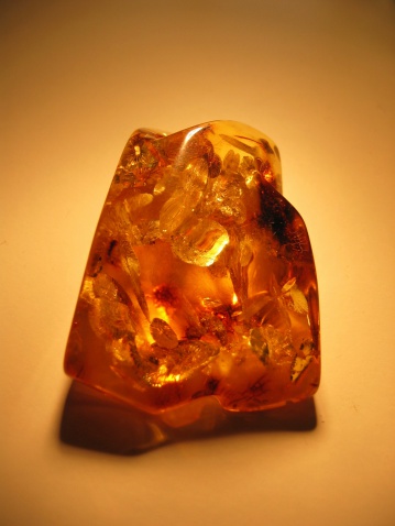 Vavuble ancient amber from the Baltic sea.