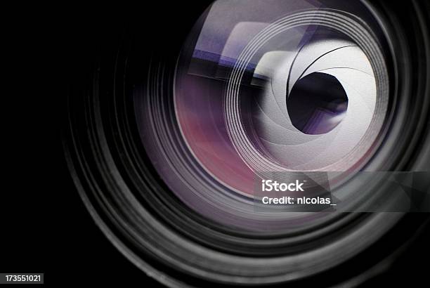 Lens Stock Photo - Download Image Now - Lens - Optical Instrument, Aperture, Lens - Eye