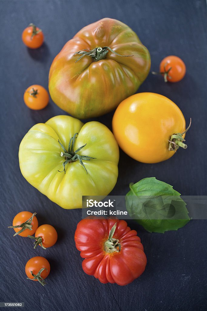 Pomodori antico - Foto stock royalty-free di Arancione