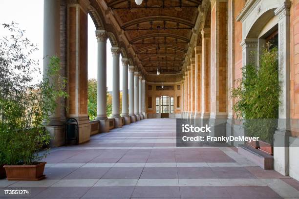 Galleria Allaperto Del Trinkhalle Di Badenbaden - Fotografie stock e altre immagini di Baden-Baden - Baden-Baden, Centro benessere - Stabilimento termale, Sorgente di acqua calda