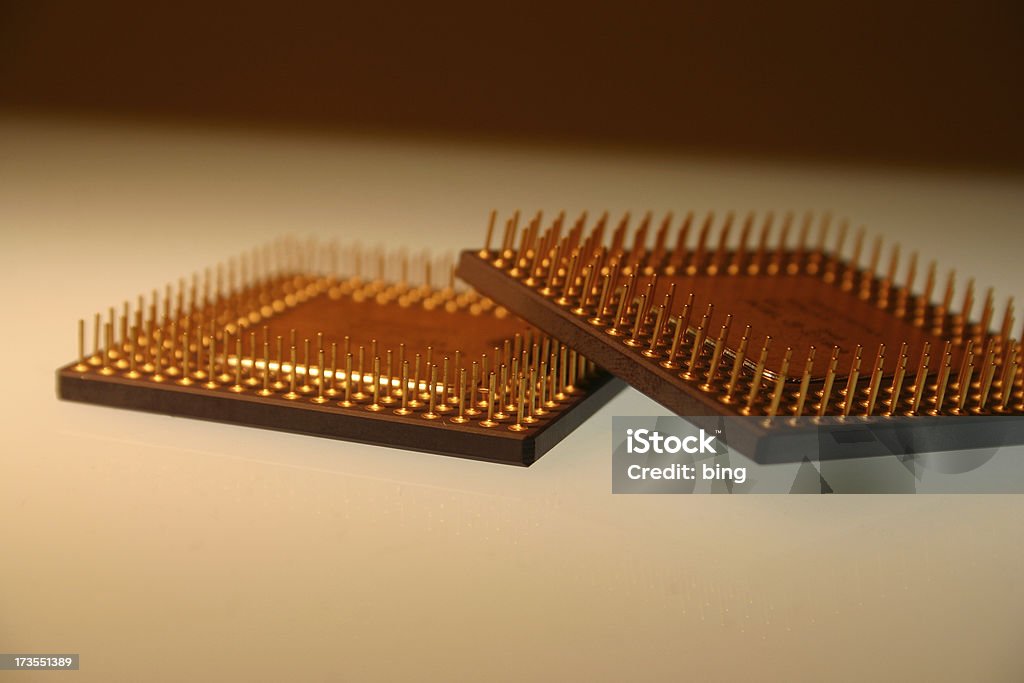 Computer Processors Computer chips/processors CPU Stock Photo