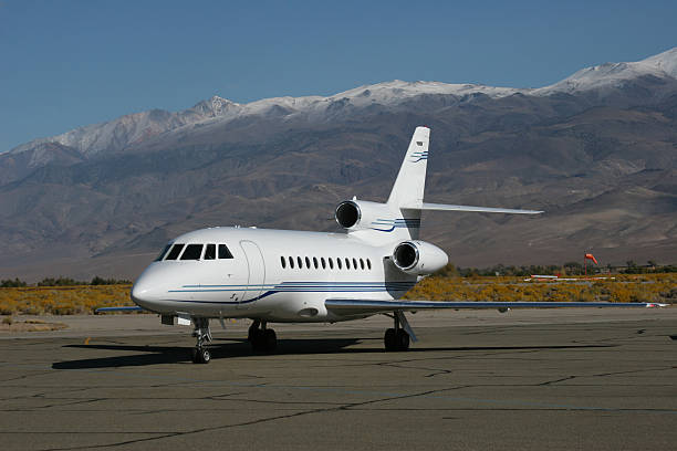 Charter Jet-12 stock photo