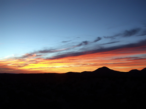Beatiful sunset from a recent trip to Santa Fe