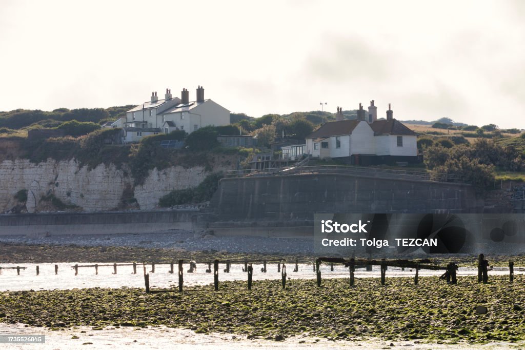 Coast of England Seven Sisters Country Park, Eastbourne, UK South Downs Stock Photo