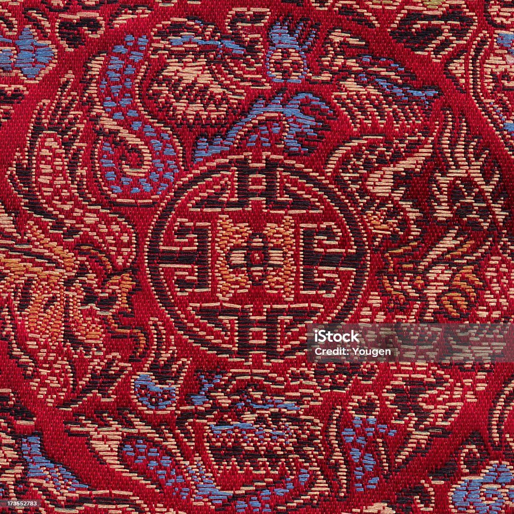 Tapestry (China) Soft furnishings (stylize). Ancient Stock Photo
