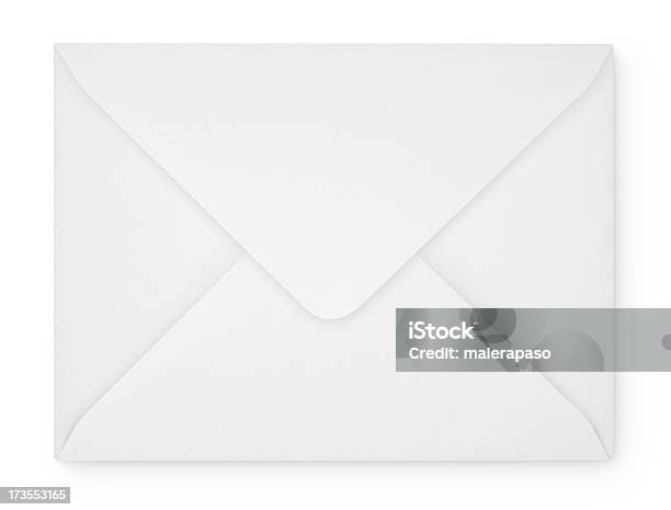 Photo libre de droit de Enveloppe banque d'images et plus d'images libres de droit de Enveloppe - Enveloppe, Fond blanc, Lettre - Document