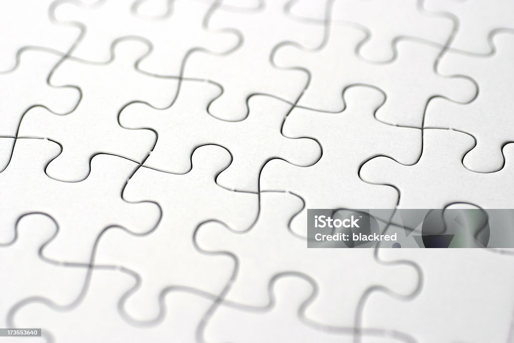 Em branco, quebra-cabeça - Foto de stock de Quebra-cabeça - Jogo de lazer royalty-free