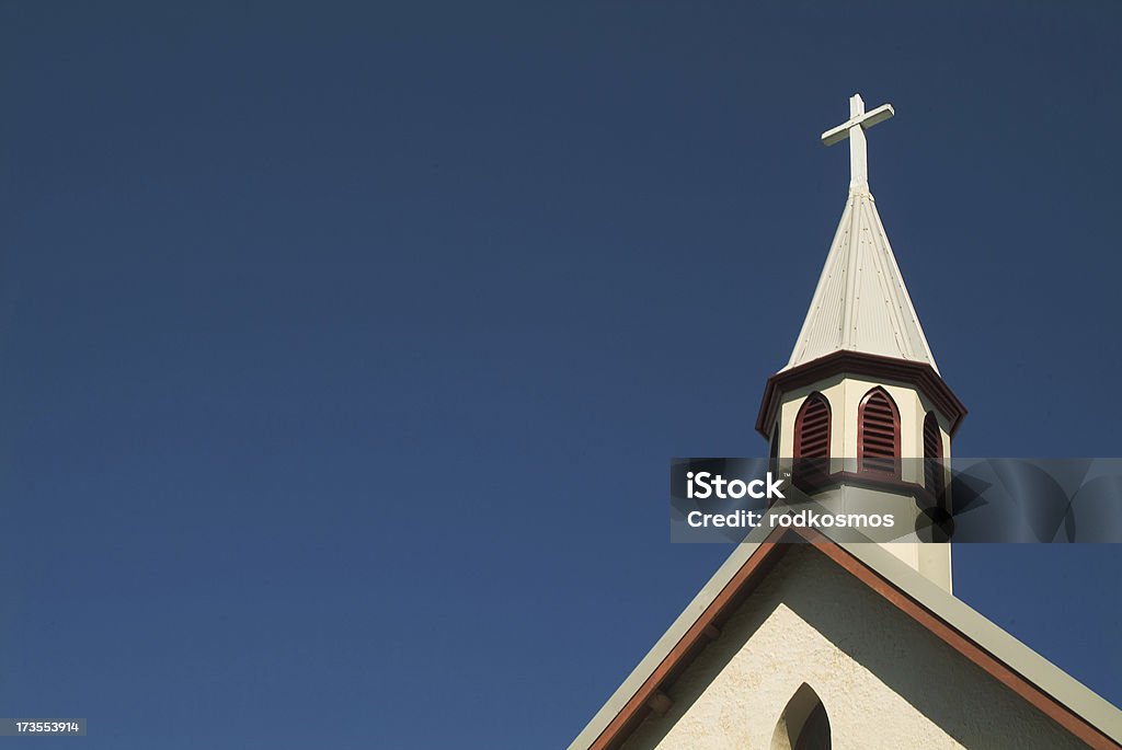 Colonial Cross Cross on colonial church Clevalnd Australia, Church Stock Photo