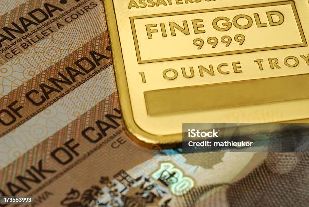 Gold Closeup Stock Photo - Download Image Now - Bank Account, Bringing Home The Bacon, Canada