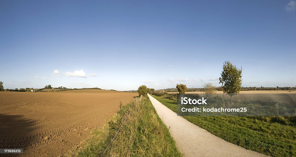 Caminho através de natureza - Royalty-free Agricultura Foto de stock