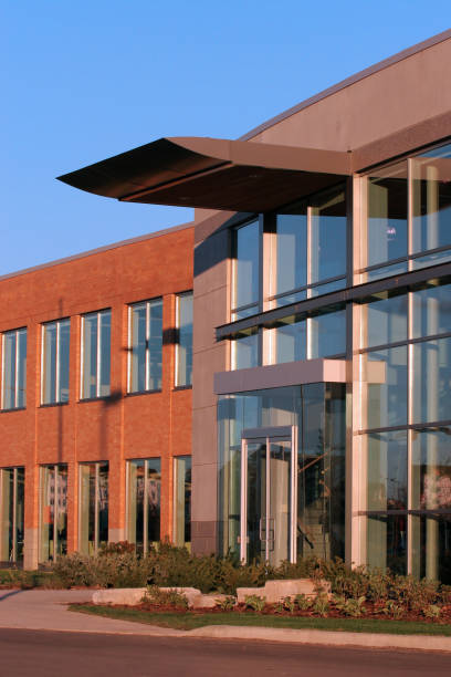 istock Modern Office Building Entrance 173555423