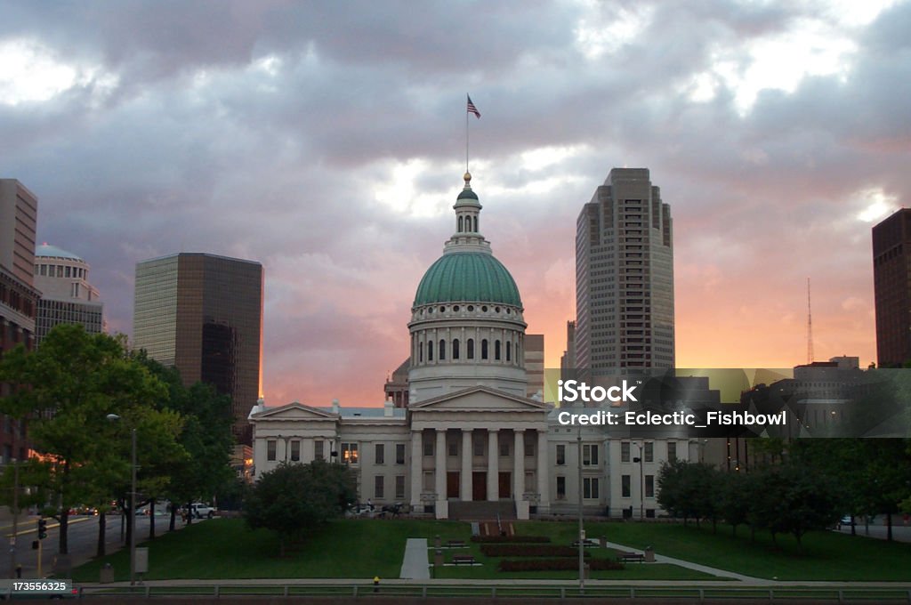 St. Louis "Government building in St. Louis, Missouri" Old Courthouse Stock Photo