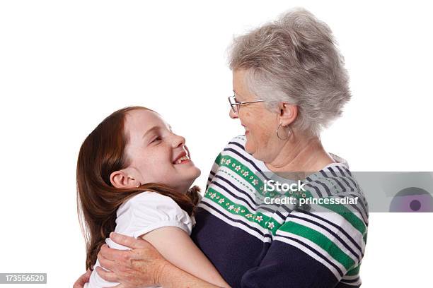 Happy Family Stock Photo - Download Image Now - Child, Cut Out, Senior Women