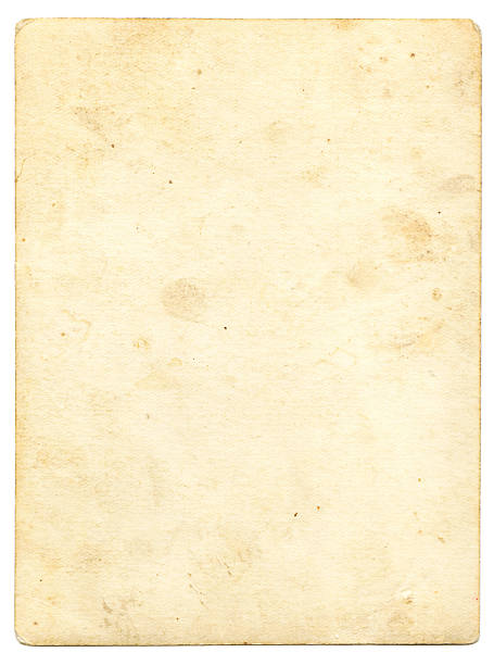 carta vecchia - water stain foto e immagini stock