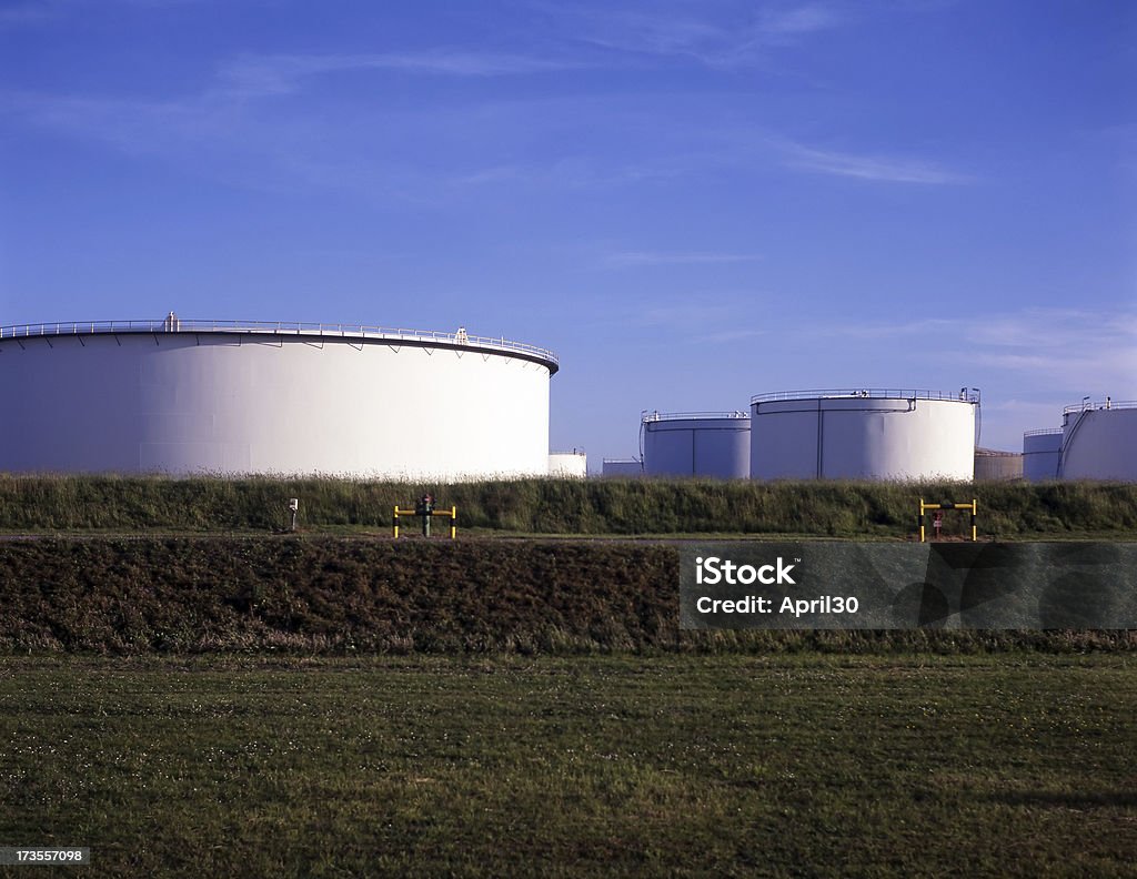 Oil in Stock Refinery Activity Stock Photo