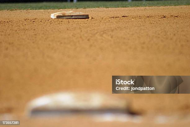 Baseballfeld Stockfoto und mehr Bilder von Homebase - Sport - Homebase - Sport, Rutschen, Baseball