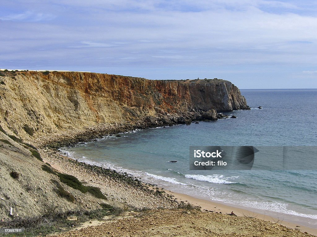 Costa de Portugal Cliffs - Royalty-free Areia Foto de stock