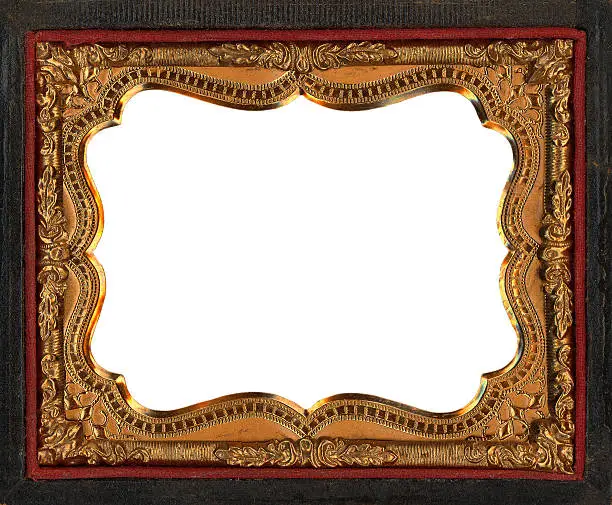 Photo of tintype frame