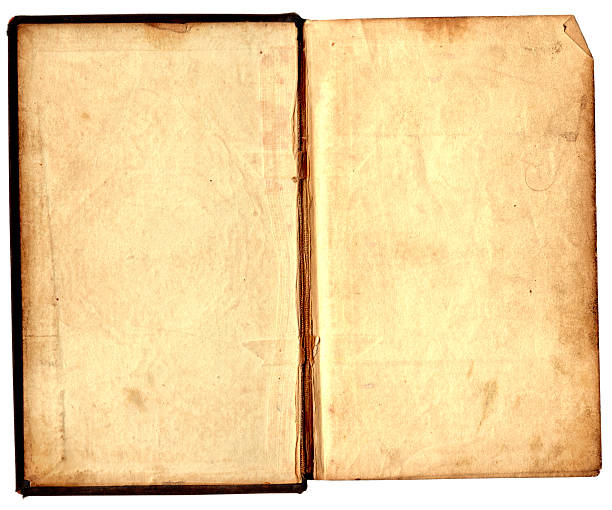 carta invecchiato - parchment vellum paper textured foto e immagini stock