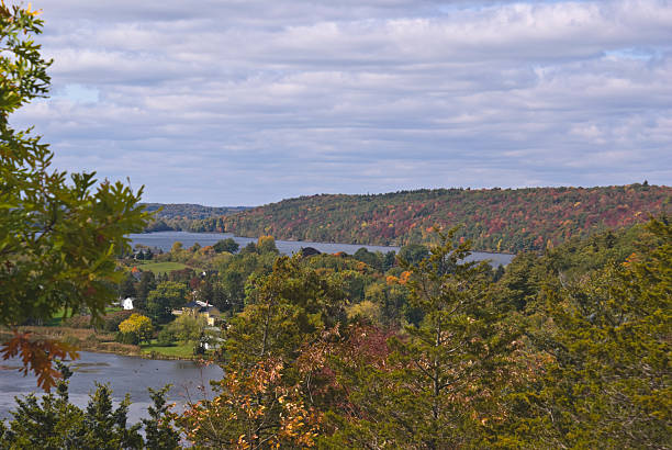 istock Autumn from the mountain looking west 173558120