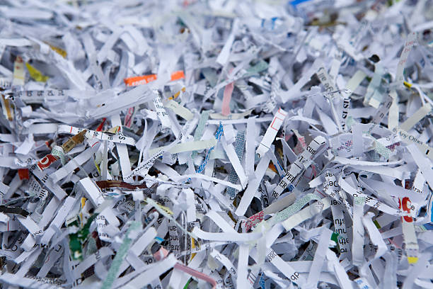 istock Shredded paper for security or packaging filler 173558218