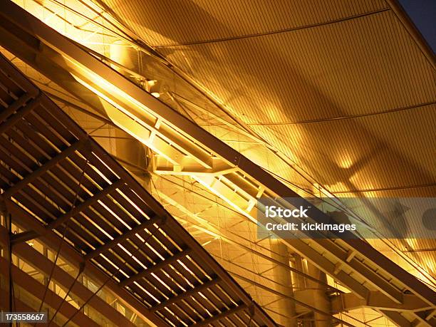 Foto de Abstrato Arquitetura e mais fotos de stock de Amarelo - Amarelo, Arquitetura, Brilhante - Luminosidade