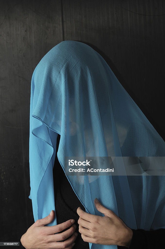 Veiled Mulher - Royalty-free Adulto Foto de stock