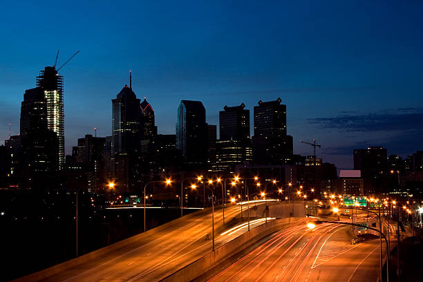 istock Philadelphia skyline at night 173559361