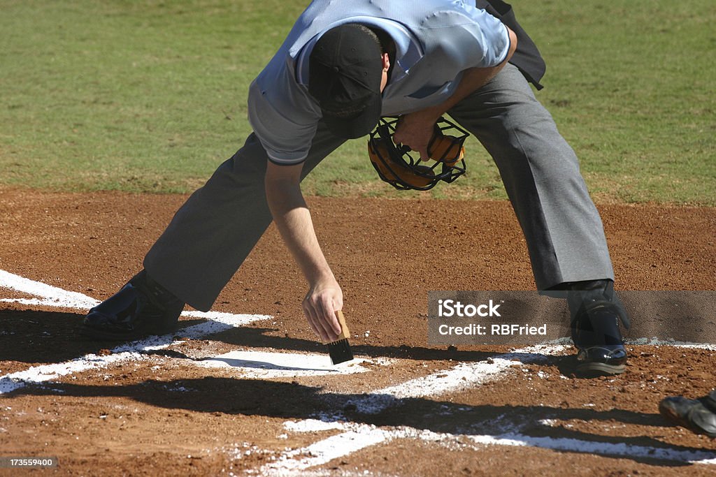 Vista panorámica de la placa - Foto de stock de Béisbol libre de derechos