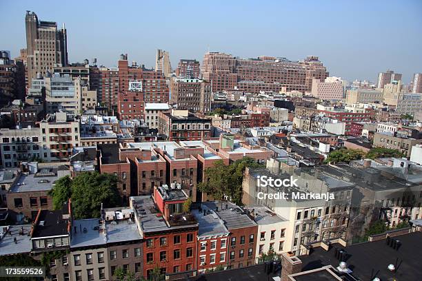 Helicóptero Vista De La Ciudad De Nueva York Foto de stock y más banco de imágenes de Aire libre - Aire libre, Arquitectura, Arquitectura exterior