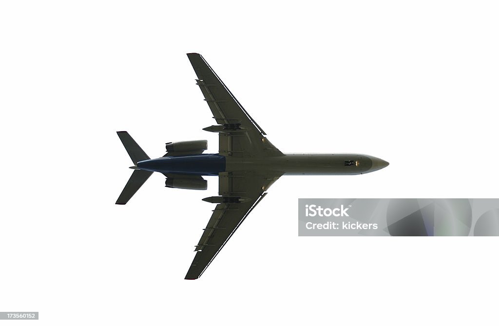 Самолет Tuploev, уединенный - Стоковые фото Без людей роялти-фри