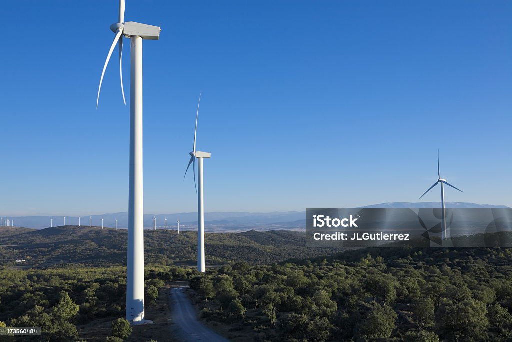 Moinhos de vento - Foto de stock de Eletricidade royalty-free