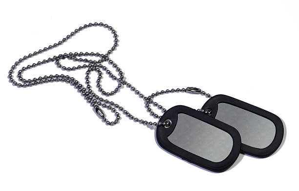 Dog Tags stock photo