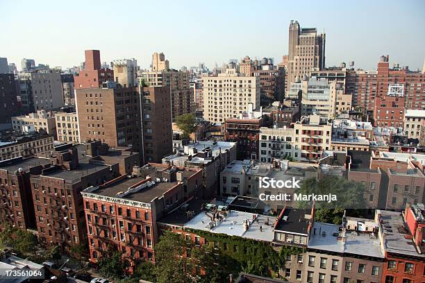 New York Vista Dallelicottero 2 - Fotografie stock e altre immagini di Affollato - Affollato, Ambientazione esterna, Appartamento