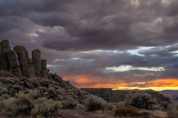 istock Stormy Skies Gathering Clouds over the Feathers 1735614359