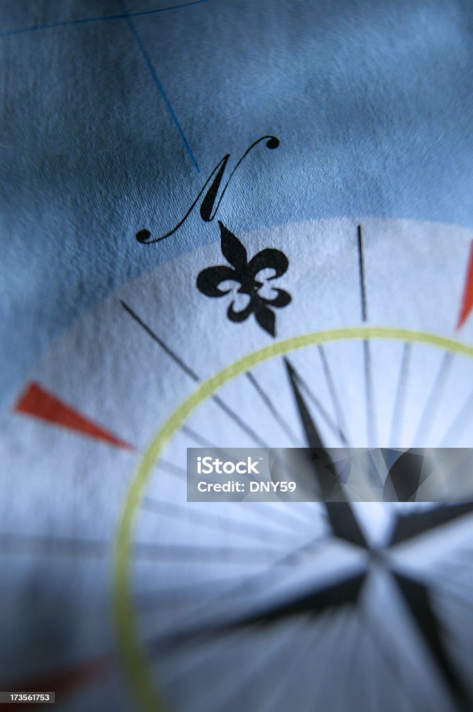 Close Up Of Compass Rose Close up of compass rose on mapTo see more of my compasses click the link below: Adventure Stock Photo