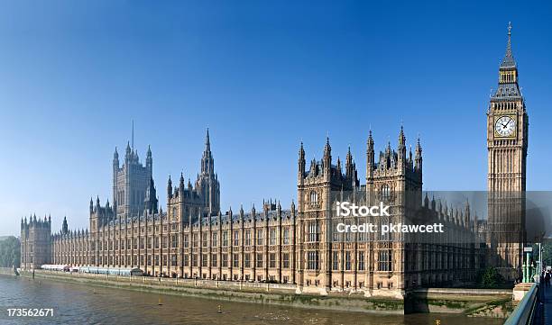 Hazy Parliament Stock Photo - Download Image Now - Palace, City Of Westminster - London, London - England