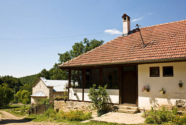 istock Old country House 173563590