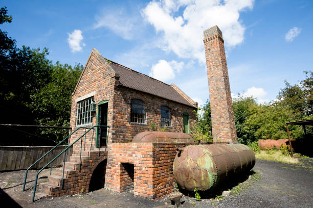 istock Industrial Building with old Boiler 173564018