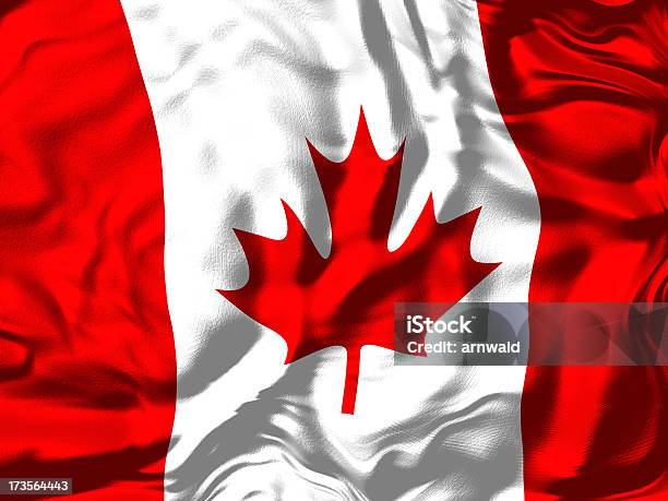 Bandera De Canadá V1 Foto de stock y más banco de imágenes de Bandera - Bandera, Bandera canadiense, Bandera nacional