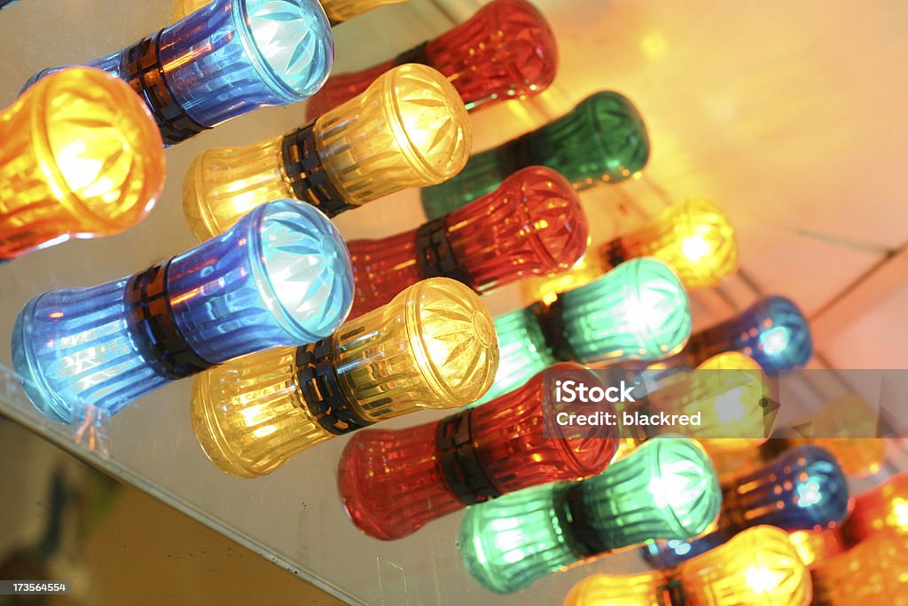 Красочные огни - Стоковые фото Антиквариат роялти-фри