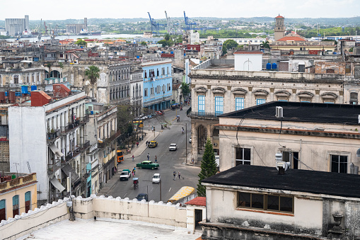 City views of Havana, Cuba.