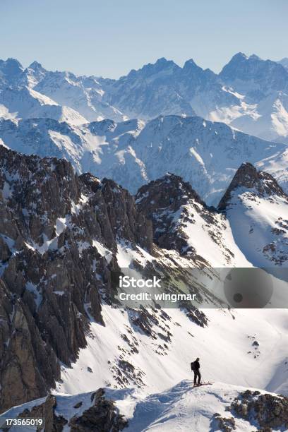 Vista De Topo - Fotografias de stock e mais imagens de Alpes Europeus - Alpes Europeus, Ao Ar Livre, Aventura