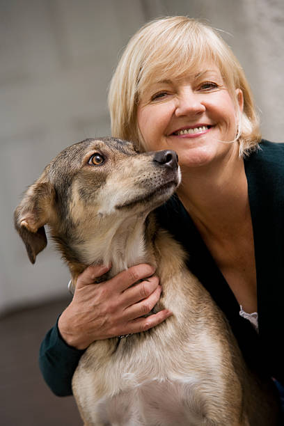 istock Dog and Woman 173565484